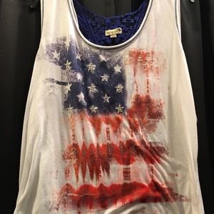 American flag shirt/dress